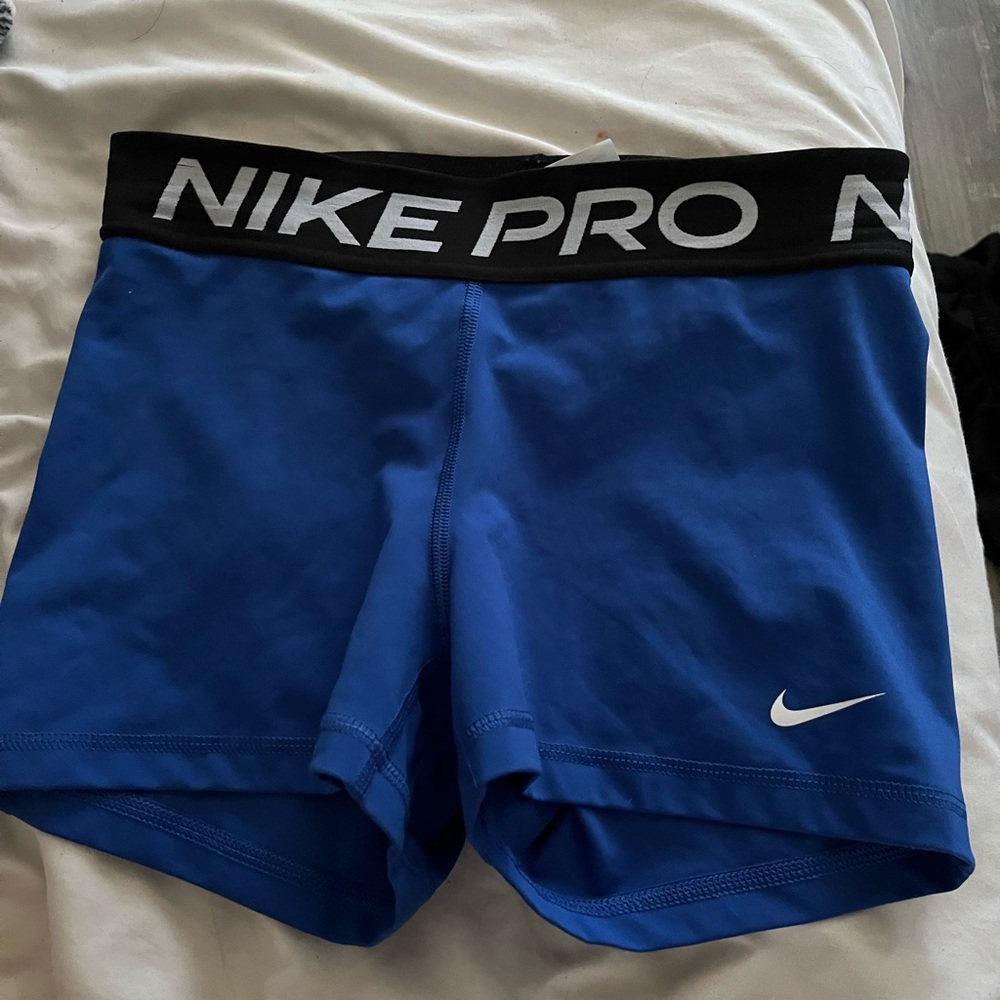 Blue Nike Pros